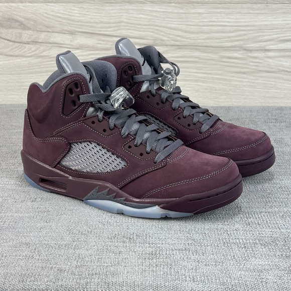 Nike Air Jordan 5 Retro SE Deep Burgundy Maroon New DZ4131 600 Mens Size 9.5 - Picture 7 of 9